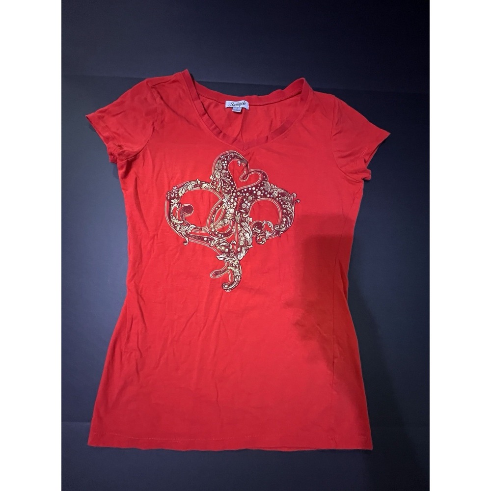 Vintage Southpole Shirt Women's Size L  - Red‎ - Y2K